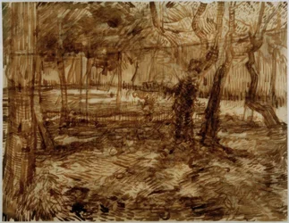 Ecke im Garten der Heilanstalt